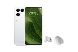 Fairphone 6 256GB Wit 5G + Fairphone Fairbuds True Wireless Earbuds Wit