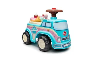 Falk Loopauto Ijscoman Loopwagen Mini Van met accessoires 1-3 jaar