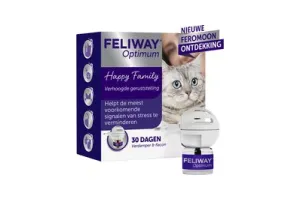 Feliway Optimum - Startset - 1 Verdamper met 1 Vulling - 48 ml - Anti-stress voor Kat