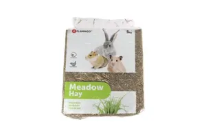 Flamingo Snack Weidehooi – 5 kg – Natuurlijk en Gezond Hooi voor Knaagdieren