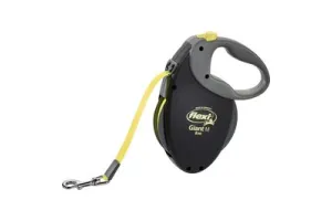 Flexi Giant Tape - Hondenriem - Zwart - M - 8 m - Middelgrote Honden