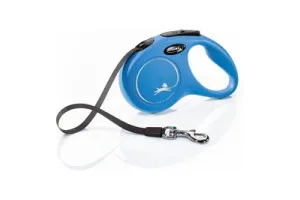 Flexi New Classic Tape - Hondenriem - Blauw - S - 5 m - (
