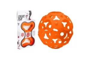 FOOOTY Reis Voetbal Oranje - Creëer je eigen Bal voor Binnen en Buiten