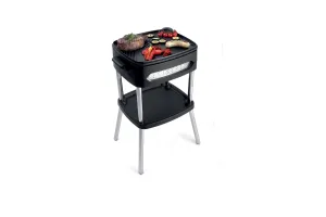 FRITEL Barbecue BBQ 3256 - Elektrische BBQ / Tafelgrill - Groot Grillopp. 40x36cm - 2000W - Afneembare plaat + Deksel