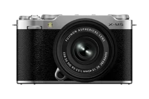 Fujifilm X-M5 Zilver + XC 15-45mm f/3.5-5.6 OIS PZ