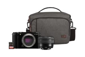 Fujifilm X-M5 Zwart Travel Kit
