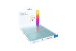 Game Genic 9-Pocket Pages - Box 50 Pagina - Voor standaard kaarten zoals Pokemon &amp; Magic