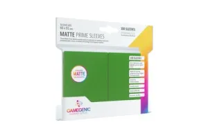 Gamegenic Matte Prime Sleeves Green (100)