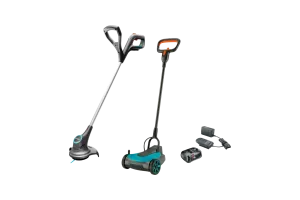 Gardena HandyMower 22/18V P4A Set incl. 2,5 Ah Accu + Gardena SmallCut 23/18V P4A Solo