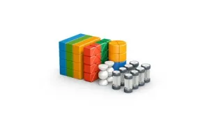 Geomag Geomag Magicube 4 Shapes Recycled Bulk 128 pcs