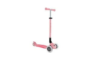 Globber Primo Foldable Plus Lights Pastel Roze