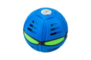 Goliath Phlat Ball Classic Blauw - Vang- en werpspel - Gooi een schijf, vang een bal! - 25 jaar editie!