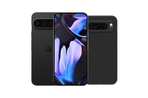 Google Pixel 9 Pro XL 128GB Zwart 5G + BlueBuilt Back Cover Zwart