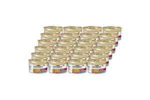 Gourmet Gold Hartig Torentje DUO - Kattenvoer Natvoer - Zalm &amp; Koolvis - 24 x 85 g