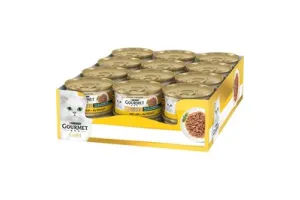 Gourmet Gold Malse Lekkernijen – Kattenvoer Natvoer – Kip – 24 x 85 g