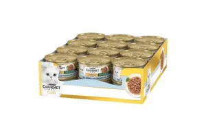 Gourmet Gold Malse Lekkernijen - Kattenvoer Natvoer – Zeevis – 24 x 85 g