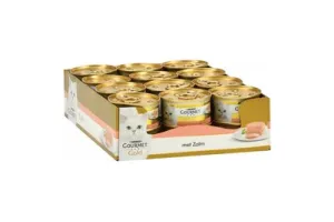 Gourmet Gold Mousse - Kattenvoer Natvoer - Zalm - 24 x 85 g