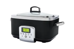 GreenPan Elite Slowcooker Zwart 6 Liter