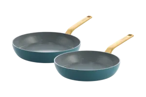 Greenpan Evolution Koekenpannenset 24 + 28 cm Blue