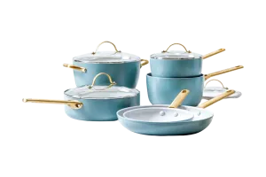 GreenPan Padova Reserve Pannenset 10-delig Sky Blue