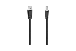 Hama Usb A naar Usb B Kabel 1,5m Kunststof Zwart