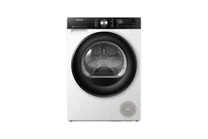 Hisense 3S Serie DH3S902BW3 - Warmtepompdroger - 9kg - ConnectLife - Trommelverlichting - AutoDry - Quick Dry - Allergy Care
