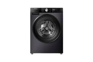 Hisense 3S Serie WF3S9043BB3 - Zwarte Wasmachine met Energielabel A -30% - 9kg - 72dB (A) - Steam Wash -1400 toeren - Power Wash 49' - ConnectLife - Inhoud Trommel 60 Liter