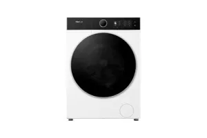Hisense WD5I8043BWF Was-droogcombinatie - 8 kg wassen / 5 kg drogen - 1400 toeren - Slimline 47 cm - Energieklasse A(-30%) - iPlay Display - Wash & Dry 49 min - Stoomfunctie - WiFi - Trommelverlichting - Connectlife App