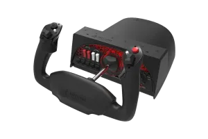 Honeycomb Alpha Flight Controls Yoke en Switch Panel PC