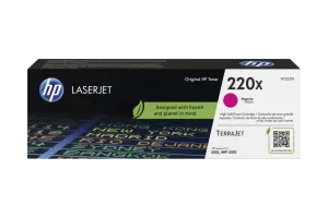 HP 220X LaserJet Toner Magenta (Hoge Capaciteit)