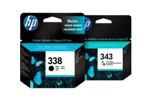 HP 338/343 Cartridge Combo Pack