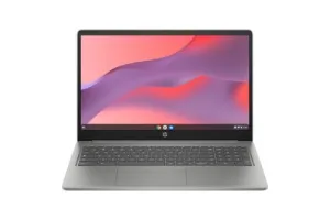HP Chromebook 15a-nb0100nd Intel(R) N N100 39,6 cm (15.6") Full HD 4 GB LPDDR5-SDRAM 128 GB UFS Wi-Fi 6 (802.11ax) ChromeOS Zilver