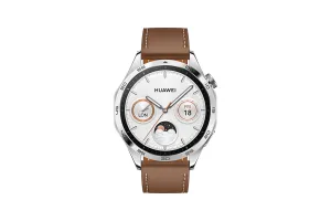 Huawei Watch GT 4 Zilver/Bruin 46mm