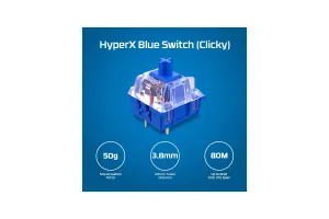 HyperX Alloy Origins Core PBT HX Red Lineair Mechanisch Gaming Toetsenbord US QWERTY