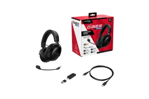HyperX Cloud III S Wireless Zwart