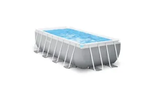 Intex Prism Frame Rechthoekig Opzetzwembad Set - 400 x 200 x 100 cm - Met filterpomp