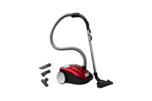 Inventum ST306RZA - Stofzuiger met zak - 3 liter - HEPA 13 - Snoerlengte 7 meter - Rood