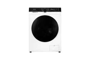 Inventum VWM8010W - Wasmachine - 8kg - 14 programma's - 1400 toeren - Energieklasse A - Steam Clean - Wit/Zwart