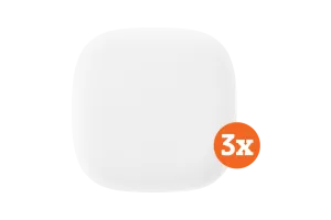 Jalo Kupu Rookmelder Wit (10 jaar) 3-Pack