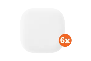 Jalo Kupu Rookmelder Wit (10 jaar) 6-Pack