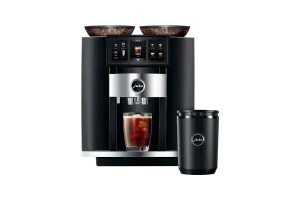 JURA GIGA 10 Diamond Black (EA) + melkkoeler