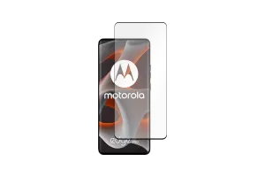 Just In Case Full Cover Motorola Edge 50/ Edge 50 Pro Screenprotector Zwart