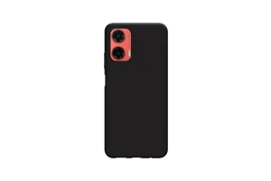 Just in Case Soft Design Motorola Moto G35 Back Cover Zwart