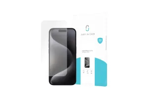 Just In Case Tempered Glass iPhone 15 Pro Screenprotector