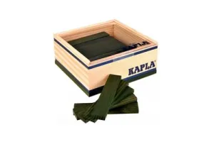 KAPLA - KAPLA Kleur - Constructiespeelgoed - Groen - 40 Plankjes