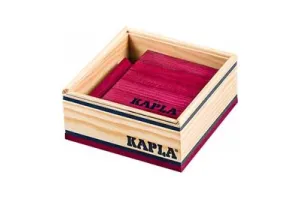 KAPLA - KAPLA Kleur - Constructiespeelgoed - Violet - 40 Plankjes