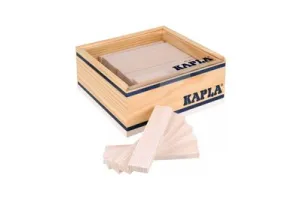 KAPLA - KAPLA Kleur - Constructiespeelgoed - Wit - 40 Plankjes