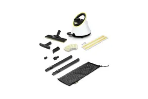Karcher SC 2 Deluxe Stoomreiniger - 3.2 bar - 1500 W - Oppvervlakteprestatie 75 m2 - Reservoir 1 l - Vloerreinigingsset EasyFix - LED Ring