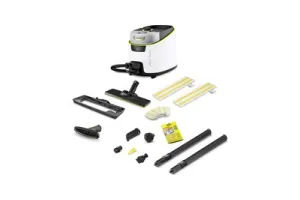 Karcher SC 5 Deluxe Signature Line Stoomreiniger - VapoHydro functie - 4 bar - 2250 W - Oppervlakteprestatie 130 m2 - Reservoir 1.3 + 0.5 l - Continue vulbaar