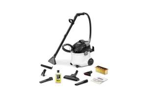 Karcher SE 6 Signature Line Tapijtreiniger - Sproei-extractie - 1000 W - 4 / 4 liter - Nat- en droog stofzuiger - Vliesfilterzak - Reinigingsmiddel 1 l - Complete set